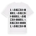 Langenmoor ordlek t-shirt