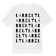 Larrelt ordlek t-shirt