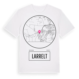 Larrelt t-shirt – ekologisk bomull t-shirt från Pinshirt