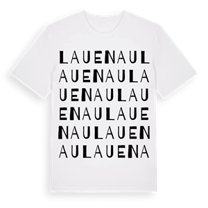 Lauenau ordlek t-shirt – ekologisk bomull t-shirt från Pinshirt