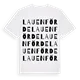 Lauenförde ordlek t-shirt