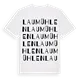 Laumühlen ordlek t-shirt