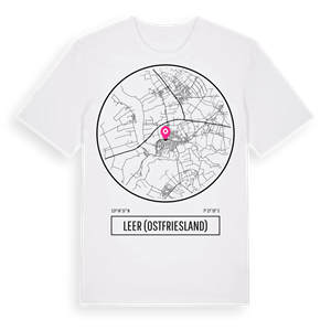 Leer (Ostfriesland) t-shirt – ekologisk bomull t-shirt från Pinshirt