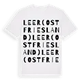 Leer (Ostfriesland) ordlek t-shirt