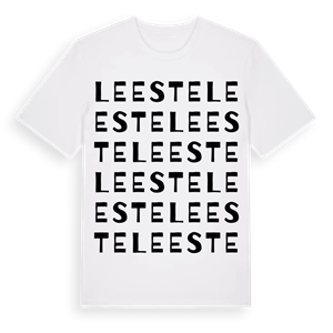 Leeste ordlek t-shirt – ekologisk bomull t-shirt från Pinshirt