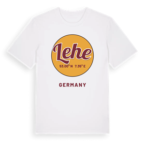 Lehe cirkel t-shirt – ekologisk bomull t-shirt från Pinshirt