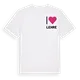 Jag älskar Lehre t-shirt litet tryck