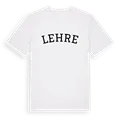 Lehre böjd t-shirt