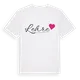 Lehre hjärta t-shirt