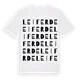 Leiferde ordlek t-shirt