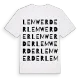 Lemwerder ordlek t-shirt