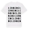 Lengede ordlek t-shirt