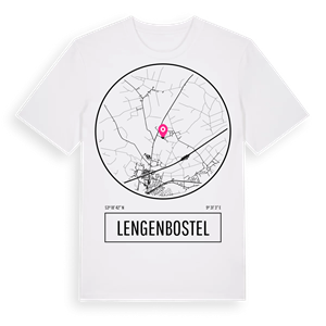 Lengenbostel t-shirt – ekologisk bomull t-shirt från Pinshirt