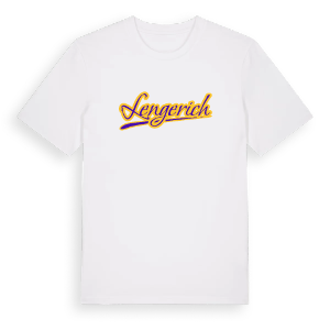 Lengerich baseball t-shirt – ekologisk bomull t-shirt från Pinshirt