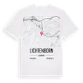 Lichtenborn karta t-shirt