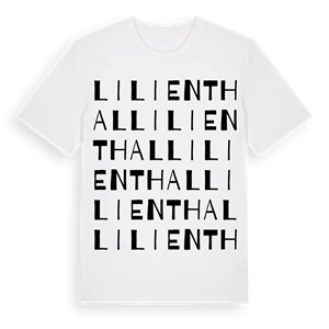 Lilienthal ordlek t-shirt – ekologisk bomull t-shirt från Pinshirt