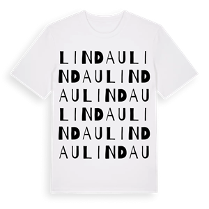 Lindau ordlek t-shirt – ekologisk bomull t-shirt från Pinshirt
