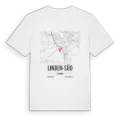 Linden-Süd karta t-shirt