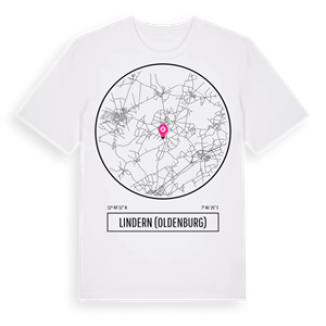 Lindern (Oldenburg) t-shirt – ekologisk bomull t-shirt från Pinshirt