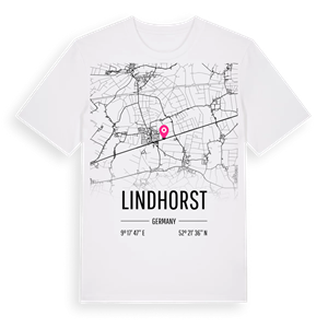 Lindhorst karta t-shirt – ekologisk bomull t-shirt från Pinshirt