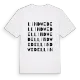 Lindwedel ordlek t-shirt