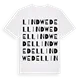 Lindwedel ordlek t-shirt