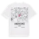 Lingen (Ems) karta t-shirt