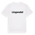 Lingwedel fetstil t-shirt