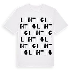 Lintig ordlek t-shirt – ekologisk bomull t-shirt från Pinshirt