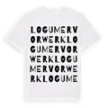 Logumer Vorwerk ordlek t-shirt
