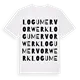 Logumer Vorwerk ordlek t-shirt