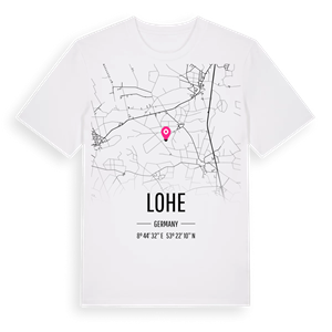 Lohe karta t-shirt – ekologisk bomull t-shirt från Pinshirt