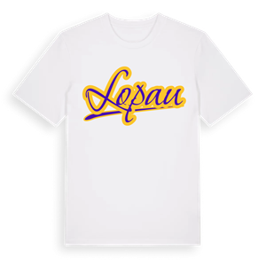 Lopau baseball t-shirt – ekologisk bomull t-shirt från Pinshirt