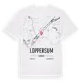 Loppersum karta t-shirt