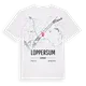 Loppersum karta t-shirt
