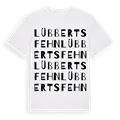 Lübbertsfehn ordlek t-shirt