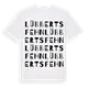 Lübbertsfehn ordlek t-shirt