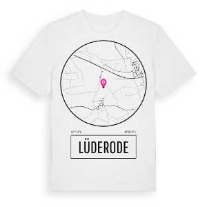 Lüderode t-shirt – ekologisk bomull t-shirt från Pinshirt