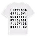 Ludwigsdorf ordlek t-shirt