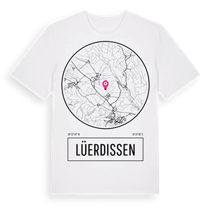 Lüerdissen t-shirt – ekologisk bomull t-shirt från Pinshirt
