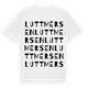 Luttmersen ordlek t-shirt