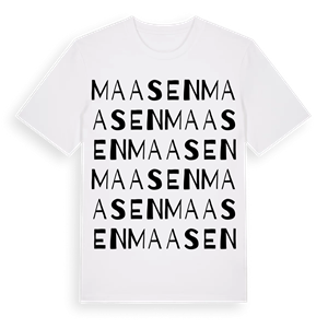 Maasen ordlek t-shirt – ekologisk bomull t-shirt från Pinshirt