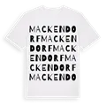 Mackendorf ordlek t-shirt
