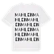 Mahlen ordlek t-shirt