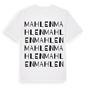 Mahlen ordlek t-shirt – ekologisk bomull t-shirt från Pinshirt
