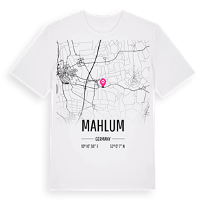 Mahlum karta t-shirt – ekologisk bomull t-shirt från Pinshirt