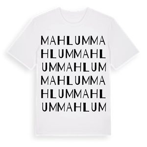 Mahlum ordlek t-shirt – ekologisk bomull t-shirt från Pinshirt