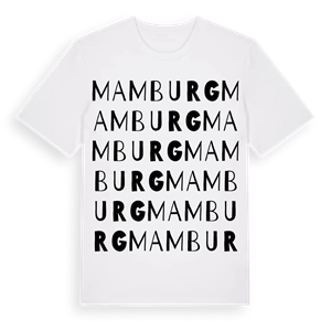 Mamburg ordlek t-shirt – ekologisk bomull t-shirt från Pinshirt