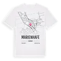 Marienhafe karta t-shirt