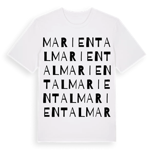 Mariental ordlek t-shirt – ekologisk bomull t-shirt från Pinshirt